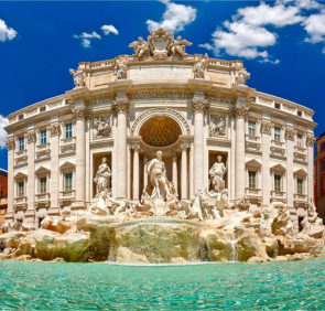 Fontana di
                          Trevi